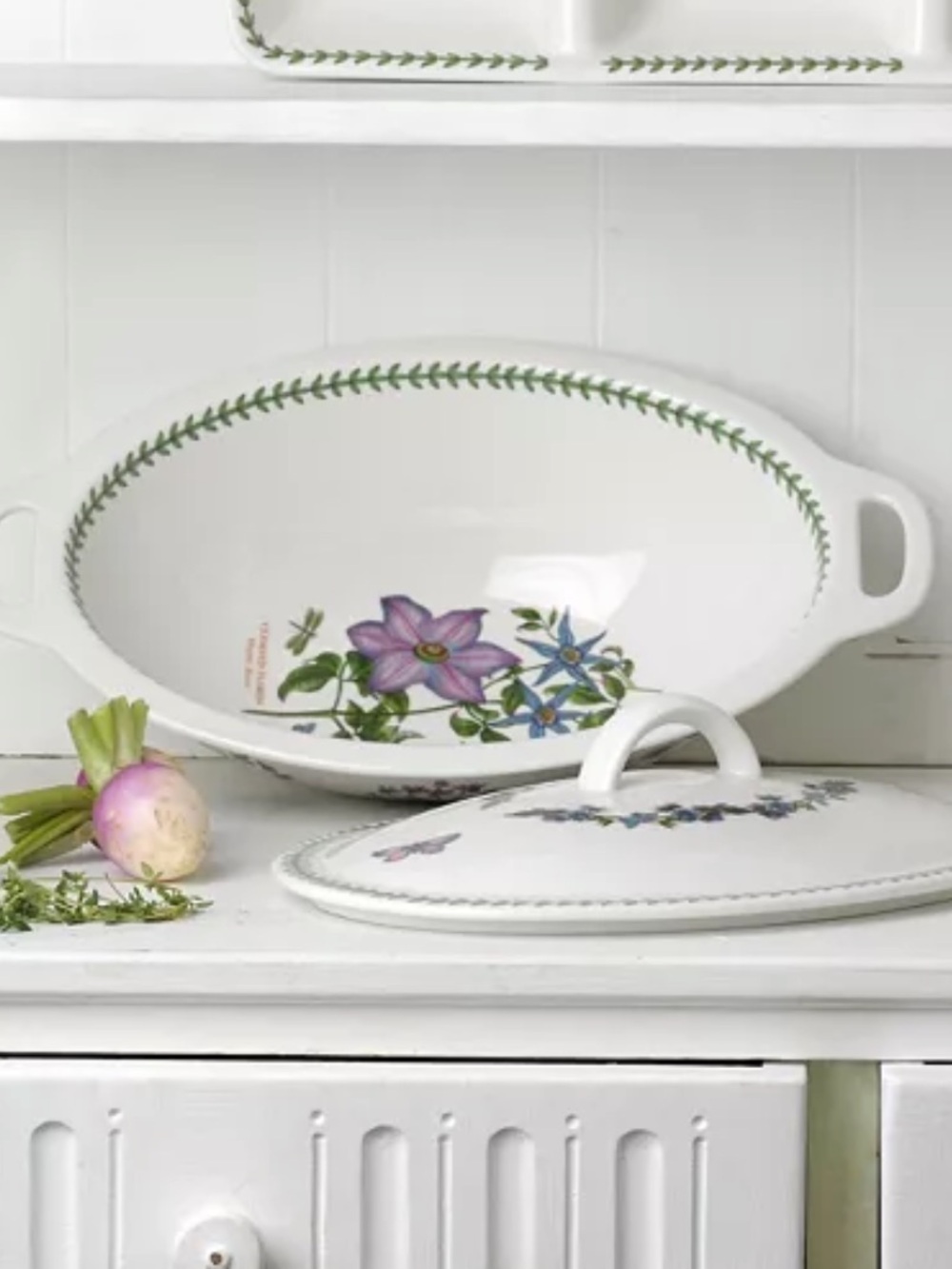 Portmeirion Oval Covered Dish